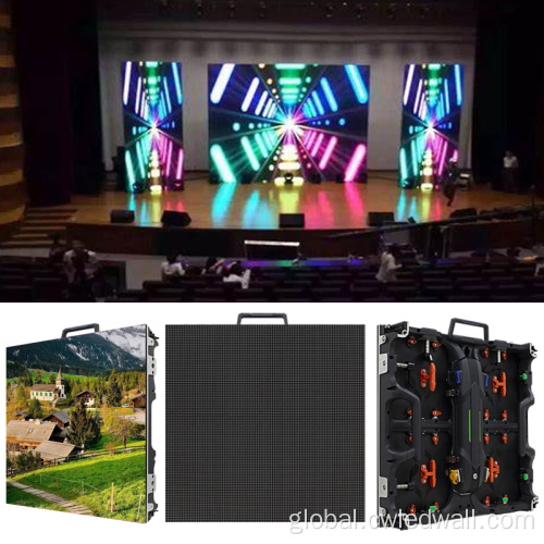 Stage Events Led Display Panels Indoor Rental P2.976 500m*500mm Stage Events Led Wall Factory